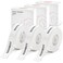 NIIMBOT Label Tape of Model D11 D110 D101 Printer 3 Rolls 0591961550mm Adapted Label Printing Paper Office Home Labeling Tape Replacement White