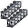 SuperInk 10 Pack 19mm Rhino Flexible Nylon Labels Compatible for Dymo Industrial 18489 Black on White Label Tape 34 x 115ft for Cables Wires work in Rhino 4200 5200 6000 3M PL200 PL300 Label Maker