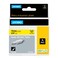 DYMO Rhino Industrial HeatShrink Cable Label Tubes 19 mm x 15 m Black Print on Yellow for Rhino Label Makers