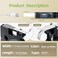 Label KINGDOM 4Pack Replacement for Dymo Label Maker Refills 45013 S0720530 D1 Label Maker Tape 12 in x 23 Ft Black on White Compatible with DYMO LabelManager 160 210D 260P 280 360D 450D