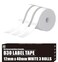 KOl.KIM D30 Labels Compatible for Phomemo Labels D30 Label Tape for Printmaster Print Master D30 Q30 Smart Mini Label Maker Refill for Phomemo Label D30 Label Maker Tape White 12x40 mm 047 x 157 3 Rol