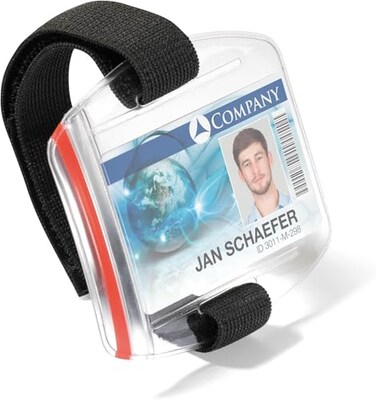 Durable Card Holder Outdoor Secure Vertical 342 X 212 Clear 10Box