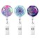 Anffilona Retractable Badge Holder Nurse Badge Reels with Clip Name Card Holders for Office Worker Doctor Nurse