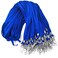 Beebel Lanyards 100 Pack Blue Lanyards with Swivel Hook Clips for ID Name Badge Holder