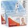 MifflinUSA Horizontal Plastic Card Holder with Metal Clip and Vinyl Straps Clear 35x225 Inch 100 Pack Waterproof PVC ID Name Badge Holder with Clip