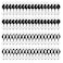 Liubeili 72 Pack Badge Reels Retractable Badge Holders with Clip Key Ring Name ID Badge Clips Keychain for Nurse Doctor Employee Worker Black