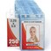 MifflinUSA Vertical Zipperless ID Badge Holder Clear 225x35 Inch 250 Pack Quick Load Plastic Name Card Pouch in Bulk