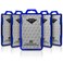 ID Stronghold Pack of 5 RFID Blocking Secure Badge Holder Duolite 2 Card ID Holder Poly Carbonate Heavy Duty Plastic ID Badge Holder USA Molded and Assembled FIPS 201 Approved
