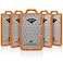 ID Stronghold Pack of 5 RFID Blocking Secure Badge Holder Duolite 2 Card ID Holder Poly Carbonate Heavy Duty Plastic ID Badge Holder USA Molded and Assembled FIPS 201 Approved