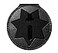Perfect Fit Shield Wallets Blackinton B447 Sevenpoint Star Belt Clip Badge Holder Cutout PF33