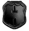 Perfect Fit Shield Wallets Houston Police Belt Clip Badge Holder with Pocket and Chain Cutout DK113 273 inches tall