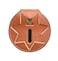 Perfect Fit Shield Wallets Arizona San Francisco Corrections 7 Point Star Tan Leather Belt Clip Badge Holder with Neck Chain Cutout 382