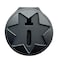 Perfect Fit Shield Wallets San Francisco and Arizona Corrections 7 Point Star Belt Clip Black Leather Badge Holder with Neck Chain