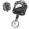 LIUGX Retractable Keychain for Airtag Holder with Belt Clip Badge Reel with 315 Wire Rope 10000 Rebound 8oz