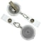 Specialist ID Bulk 25 Pack Clear Translucent Retractable ID Badge Reels with Alligator Swivel Clip Bulk Badge Holder Blanks with Swivel Clips for Nurses Teacher and Office Employees by Specialist Clea