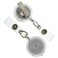 Specialist ID Bulk 25 Pack Premium Clear Translucent Retractable Badge Reels with Alligator Swivel Clip on Back by Translucent Clear