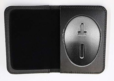 Perfect Fit Dress Leather Badge and ID Case for LAPD Badge Cutout PF158