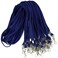 Ollain Badge Lanyards Flat Lanyard Swivel Hooks Neck Bulk lanyards with Clip 50 Pack