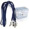 Bird Fiy Lanyards with Id Holder Name Badges 50 Pack Waterproof Clear Plastic Name Tag Badge Id Card and 50 Pack Lanyard