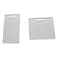MEYA 18 DIY RN Acrylic Badge Buddy Blanks Set of 10 Horizontal Sublimation Blanks Medical Badge Decoration Clear