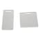 MEYA 18 DIY RN Acrylic Badge Buddy Blanks Set of 10 Horizontal Sublimation Blanks Medical Badge Decoration Clear