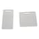 MEYA 18 DIY RN Acrylic Badge Buddy Blanks Set of 10 Horizontal Sublimation Blanks Medical Badge Decoration Clear
