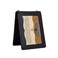 Boston Leather Leather Deluxe ID and Badge Holder Wallet Black