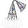 AMUU 5 Pack Adjustable Cruise Lanyards Quick Release with ID Badge Holder VerticalNeck Office Breakaway Printing Lanyardfor Women Key Kids Ship Card