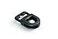 Durable Tension Fit ID Gripper Black Pack of 50 Clips