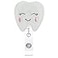 Ceonam Felt ToothShaped Badge Holder with Clip Cute Dental ID Holder Gift for Nurses Dentists Dental Assistants Hygienists Medical Staff Uniform Office Identification