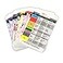 Nurse Nation 30 Vertical Nursing Badge Reference Cards Lab Values EKG Vitals and More Bonus Cheat Sheets Excellent Gift for Nurses Nursing Students and Other Med Workers