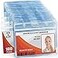MifflinUSA Horizontal ID Name Badge Holder Clear 35x225 Inches 100 Pack Waterproof and Resealable Plastic Card Holders