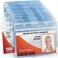 MifflinUSA Horizontal ID Name Badge Holder Clear 35x225 Inches 100 Pack Waterproof and Resealable Plastic Card Holders