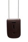 Perfect Fit Shield Wallets Brown Leather Badge Holder ID Wallet with 30 Necklace Chain and Belt Loop Law Enforcement Security Badge Fits Shield Star Round Oval Badges for Professionals