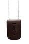 Perfect Fit Shield Wallets Brown Leather Badge Holder ID Wallet with 30 Necklace Chain and Belt Loop Law Enforcement Security Badge Fits Shield Star Round Oval Badges for Professionals