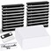 EcjoyHub Magnetic Name Tags 20Pack Engravable Name Badge with Magnetic Backing Reusable Name Tags1 X 3