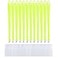 CANWELUX 12 Pack Bright Neon Yellow Lanyard for ID Badges Lanyard with ID Badge Holder for Cruise Neon Yellow12Pack