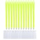 CANWELUX 12 Pack Bright Neon Yellow Lanyard for ID Badges Lanyard with ID Badge Holder for Cruise Neon Yellow12Pack