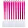 CANWELUX 12 Pack Neon Hot Pink Lanyard for ID BadgesLanyard with AntiLost ID Holders for Cruise Neon Hot Pink12Pack