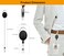 Fushing 20Pcs Retractable ID Badge Holders ID Badge Reels with Clip Retractable Badge Holders for Office Worker Doctor Nurse Black