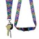 Lucky Line Lanyard with Swivel Snap Hibiscus Design C205 Medium