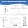 ZHEGUI 100 Pack Horizontal ID Badge Holder with Clip Waterproof PVC Transparent Name Tag Holder with Sealed Zipper Plastic ID Card Holders for Offices Schools Conferences Trade Shows and Events