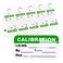 DOSTATNI 300 Pack 05 x 1 Self Laminating Calibration Labels with O Ring Stickers for NIST ISO9000 Calibrations Inventory Quality Control Organization