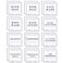 TESWEY 24 PCS White Waterproof Labels for Bottles Shampoo and Conditioner Dispenser Label Stickers Bathroom Hand Soap Label StickersRemovable Cleaning Labels for GlassPlastic Spray Bottle