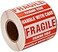 Immuson Warning Fragile Tape 3 X 2 Fragile Handle with Care Warning Stickers for Shipping and Packing500 Labels Per Roll 2 Rolls