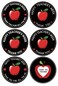 Poskornwel 2 inch 150 PCS Black Thank You Teacher Stickers for Students