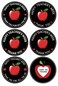 Poskornwel 2 inch 150 PCS Black Thank You Teacher Stickers for Students