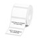 NIIMBOT M2M3 Thermal Transfer Labels 196 x 118 50x30mm Only for M2M3 Label Maker PET Material Waterproof and HighTemperature Resistance Long Storage Time White Label Tape