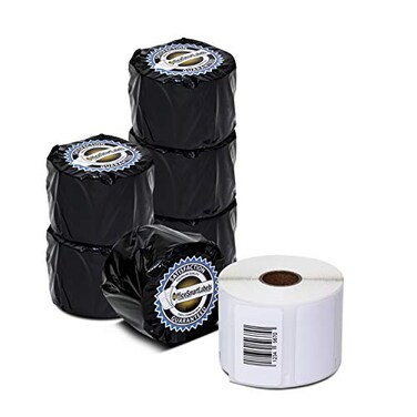 OfficeSmartLabels 214 x 114 inch Multipurpose Labels Compatible with 30334 6 Rolls 1000 Labels Per Roll