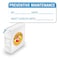 SmartSign Preventive Maintenance Labels in Dispenser Box Pack of 350 0625 x 15 Adhesive Vinyl Stickers Made in USA